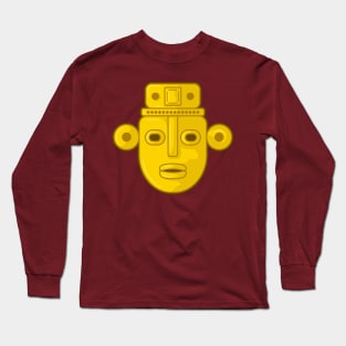 Ancient Colmbian indigenous god Long Sleeve T-Shirt